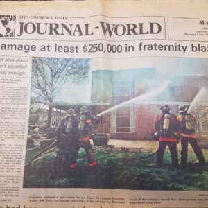 1987 SigEp Fire Alarm WAS quickly sounded