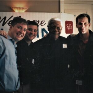 1995 Michael Konen Bradley Berger with Buck ONeill