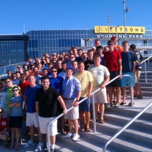 2011 Sporting KC Tour on SigEp Move In Day