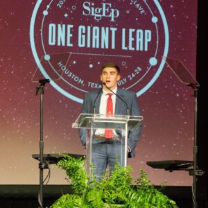 2019 Keaton Dornath at SigEp Conclave in Houston