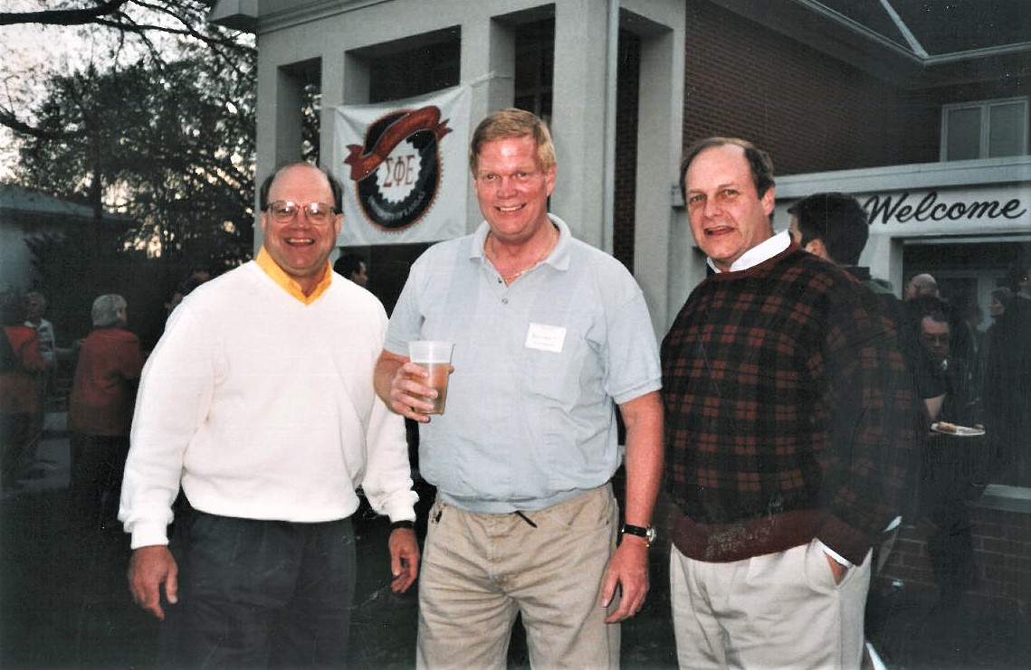 1969 -- Bill Jackson, Ron Canda, Jack Kilroy - in 1998 at the 75th Anniversary Celebration