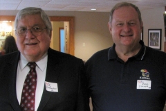 1966 -- Jim Ralston & Rodd Staker, in 2009, at KU SigEp's Expansion Ribbon Cutting