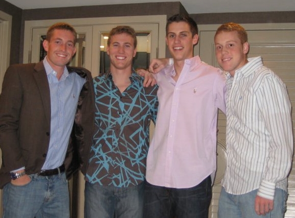 2010 -- Fall Break - Vegas - Jeff Brown, Corbin Kline, Ryan Hindeliter, Brad Gilbert