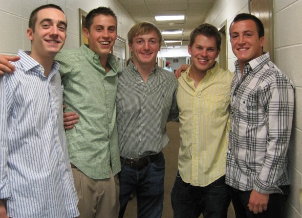 2010 -- Jake Winters, Ryan Hinderliter, Chris Goodger, Keaton Andra, Kyle Millard