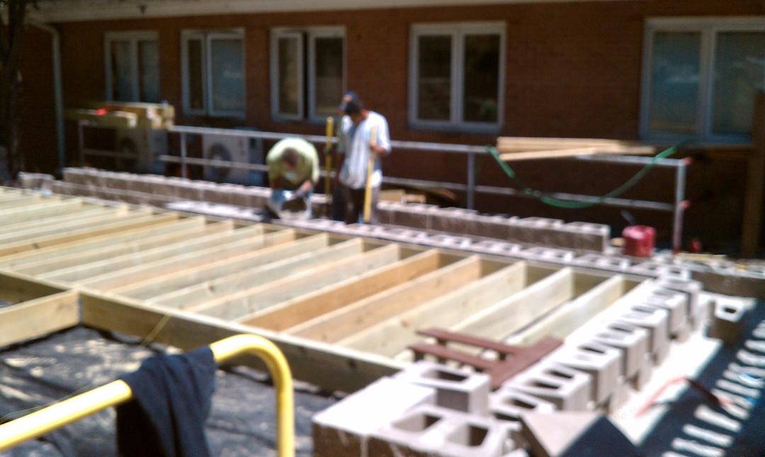 2010 -- Patio Deck Construction