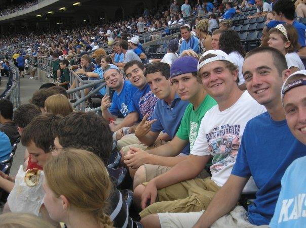 2010 -- Royals Game - Rosenak, Boland, Winters, Brown