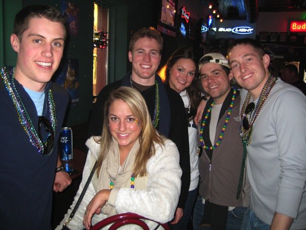 2010 -- St. Louis Mardi Gras Formal - Ryan Hindeliter, Corbin Kline, Jeff Brown