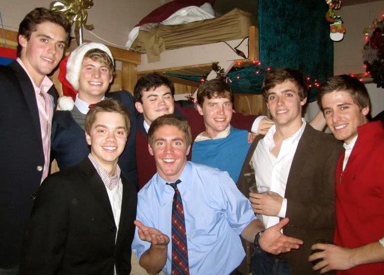 2011 -- Christmas Formal - Nick Roehl, Austin Lee, Connor Gill, Miles Gill, Ben Kerkhoff