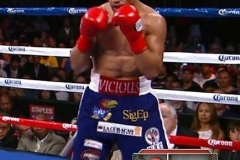 2012 -- Victor Ortiz Showtime Network Fight - with SigEp Logo on Trunks
