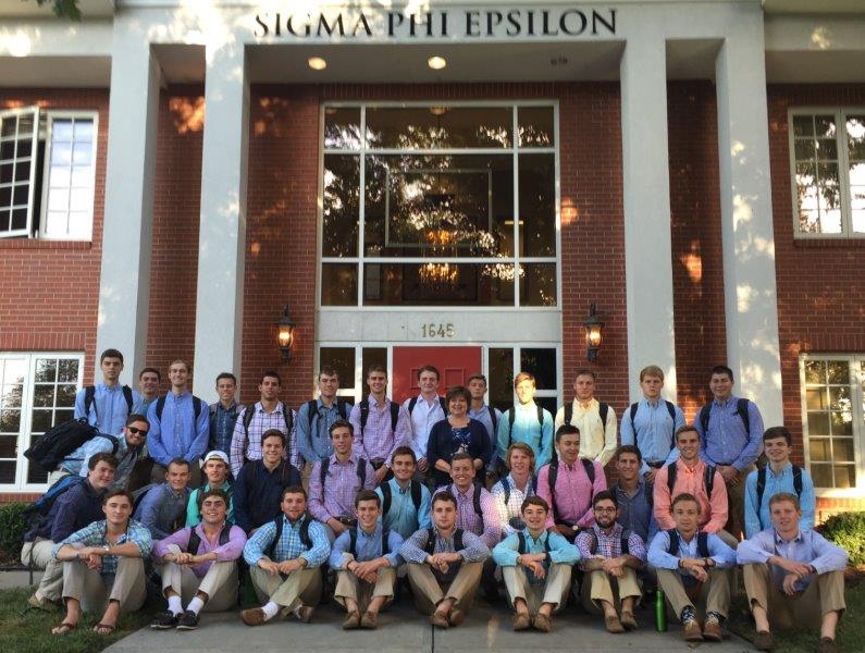 2016 -- New Members First Day of Class Photo