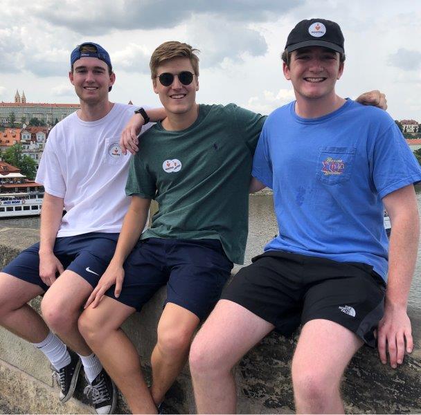 2018 -- Campbell Conway, Connor Churchill, Reid Buehler