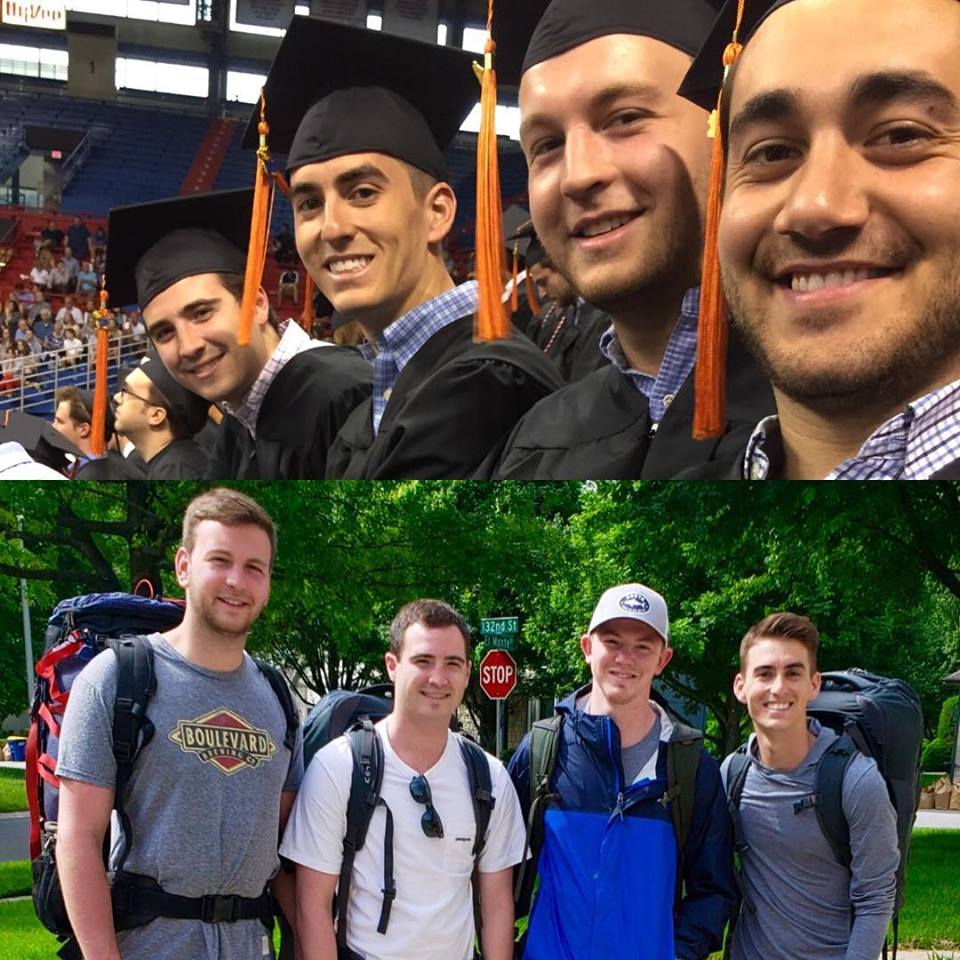 2018 -- Graduates - Mastenbrook, Hood, Keller, Brocato