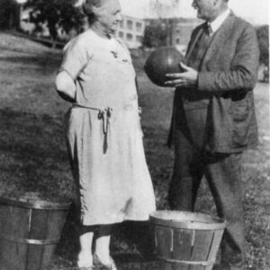 1939 James Naismith and Housemother Florence Kincaid