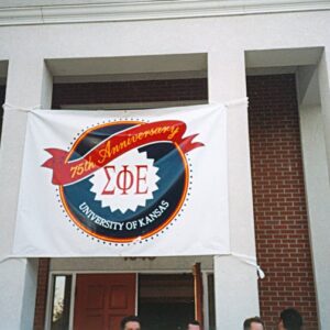 1998 75th Anniversary House Front Banner