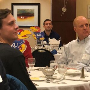 2017 Business Lunch Cole Johnson Kevin Madden Tom Busch Cole Helbert