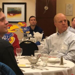 2017 Cole Johnson Kevin Madden Tom Busch Cole Helbert SigEp Business Lunch