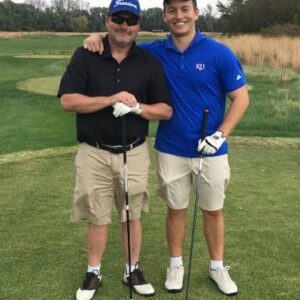 2017 Dads Golf Day Don and Brad Beller