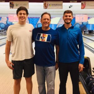 2018 Dads Day Bowling Andrew Murphy Ben Murphy
