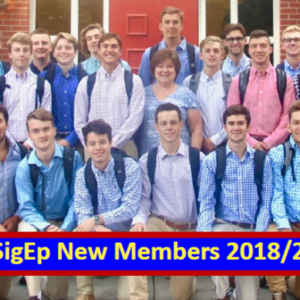 2018 New Members First Day of College