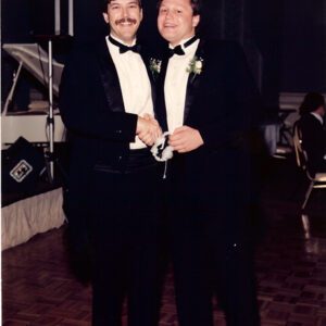 Chanay at Pickford wedding 1985